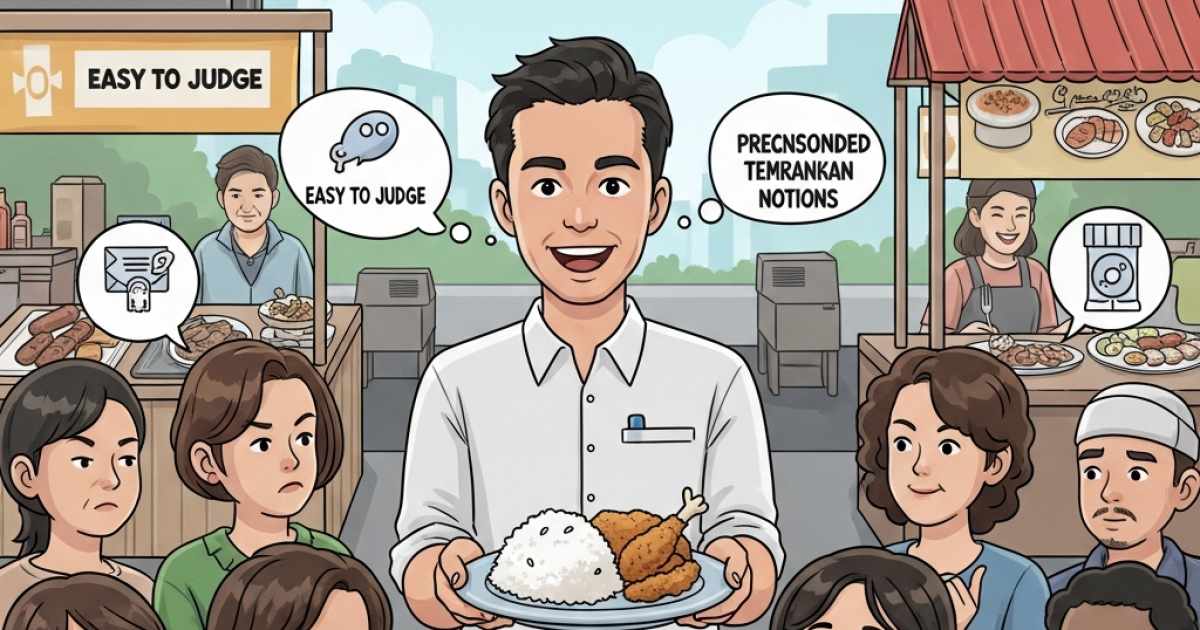 ivan gunawan buka bisnis kuliner nasi kulit mak igun Seringkali orang mudah sekali menilai dan menghakimi: Ivan Gunawan Buka Bisnis Kuliner Nasi Kulit Mak Igun: Mengikis Penilaian dan Membangun Mindset yang Mendukung