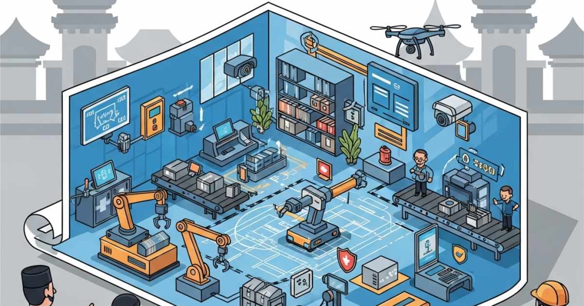 Menguak Blueprint Strategis: Integrasi Automasi Gudang dengan Sistem Keamanan untuk Efisiensi Berkelanjutan